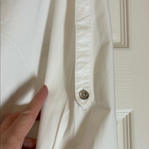 Lauren Ralph Lauren Relaxed Fit Roll-Tab-Sleeve Shirt Size Large - Picture 8 of 12